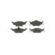 Set placute frana fata OPEL ASTRA G, ASTRA G CLASSIC, ASTRA G/KOMBI 1.2-2.0D 02.98-12.09, ECE-R90, Low-Metallic, 62.1mm x 160.0mm x 16.7mm