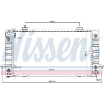 Radiator, racire motor NISSENS