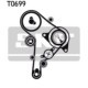 Set curea de distributie SKF pentru AUDI A3, SEAT CORDOBA, IBIZA II, IBIZA III, SKODA FABIA I, OCTAVIA I 1.6D/1.9D 11.95-