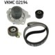 Set pompa apa + curea dintata SKF pentru ALFA ROMEO 147, 156, 159; FIAT CROMA, DOBLO, GRANDE PUNTO, PUNTO, SEDICI 1.9D/2.4D 09.97-