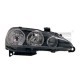Far TYC Lampa frontala Stanga H1/H7 electric cu motor culoare insert negru pentru ALFA ROMEO 147