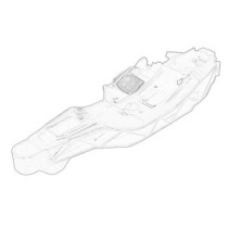 Cadru, mâner exterior al ușii OE PEUGEOT