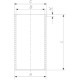 Cămaşă cilindru MAHLE 91,48mm pentru CATERPILLAR T30, T30B, T40, T40B, T45B, T50, T50B, T60, T60B, V30, V40D, V40E, V60, VC60E, CLARK C60, C70, C80, CY40, CY60, COMPAIR WR85, CONVEYANCER 4, 5, 6, 7