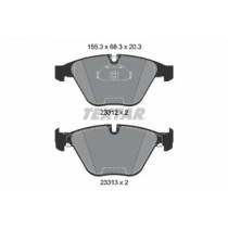 Set placute frana,frana disc TEXTAR