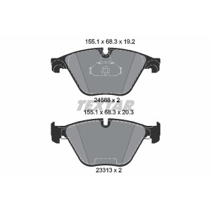 Set placute frana,frana disc TEXTAR