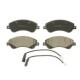 Set placute frana fata LPR pentru FORD TRANSIT, TRANSIT TOURNEO 2.2D/2.3/2.4D 04.06-12.14, inaltime 65.5 mm, latime 164.8 mm, grosime 18.8 mm