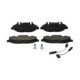 Set placute frana fata LPR pentru MERCEDES VIANO (W639), VITO/MIXTO (W639), 2.0D-3.7, Inaltime 62.0 mm, Latime 165.0 mm, Grosime 20.5 mm