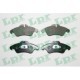 Set placute frana fata LPR pentru MERCEDES SPRINTER 2-T, 3-T, 4-T, V, VITO, VW LT 28-35 II, LT 28-46 II, dimensiuni 64.8mm x 156.5mm x 20.5mm
