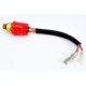 Comutator presiune aer conditionat NRF Senzor presiune Mercedes 3/8-24UNF Male 24UNF cu inel etansare 12V R134a 2 pini