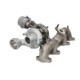 Turbocompresor 3K pentru FORD GALAXY I, SEAT ALHAMBRA, VW SHARAN 1.9D 11.02-03.10, cu miez turbo din aluminiu, presiune controlată