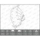 Set garnituri frictiune frana tambur BERAL Ferodou sabot frana Spate 270x79 mm compatibil MERCEDES T2/L, T1/TN, IVECO DAILY I, II 01.70-05.99