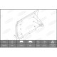 Set garnituri de frictiune frana tambur BERAL 300x200 mm pentru BPW NH, NR 01.82, 8 gauri, 64 nituri, 1-supradimensionat