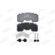 Set placute frana Spate KB SB3745T WVA 29265 29303 IVECO EUROCARGO I-III MAN F2000 F90 RVI MAGNUM 8060.25V.4000-MIDR06.24.65C/42