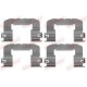 Set accesorii montare placute frana QUICK BRAKE pentru CITROEN C3, HYUNDAI I30, VELOSTER, KIA CEE&apos;D 1.0-1.6D 11.11