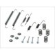 Set accesorii sabot de frana QUICK BRAKE pentru CITROEN BERLINGO, XSARA PICASSO, PEUGEOT PARTNER, montaj pantofi de frana LUCAS