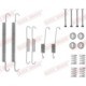 Set accesorii sabot de frana QUICK BRAKE pentru CITROEN BERLINGO, XSARA PICASSO, PEUGEOT PARTNER, montaj pantofi de frana LUCAS