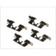 Set accesorii placute frana Spate MAZDA CX-7, CX-9 NISSAN NAVARA NP300 PATHFINDER III 2.2D-4.0 01.05 QUICK BRAKE