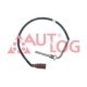 Senzor temperatura gaze evacuare AUTLOG pentru AUDI A1, SEAT IBIZA IV, TOLEDO IV, SKODA FABIA II, RAPID, ROOMSTER 1.2D/1.6D 05.09-12.19