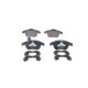 Set placute frana fata BOSCH pentru AUDI Q3, SEAT ALHAMBRA, VW PASSAT B7, SHARAN, TIGUAN 1.4-2.5, inaltime 66.9 mm, latime 155.3 mm, grosime 19.5 mm