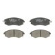 Set placute frana fata BOSCH pentru HYUNDAI COUPE I, ELANTRA III, LANTRA I, LANTRA II, MATRIX, SONATA II, SONATA III, SONATA IV, KIA JOICE, MAGENTIS I, NISSAN PRAIRIE PRO