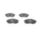 Set placute frana fata BOSCH pentru HYUNDAI COUPE I, ELANTRA III, LANTRA I, LANTRA II, MATRIX, SONATA II, SONATA III, SONATA IV, KIA JOICE, MAGENTIS I, NISSAN PRAIRIE PRO