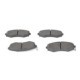 Set placute frana fata BOSCH pentru HYUNDAI COUPE I, ELANTRA III, LANTRA I, LANTRA II, MATRIX, SONATA II, SONATA III, SONATA IV, KIA JOICE, MAGENTIS I, NISSAN PRAIRIE PRO