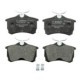 Set placute frana spate BOSCH pentru HONDA ACCORD VI, ACCORD VII; TOYOTA COROLLA 1.3-2.4 07.92-05.08, dimensiuni 53.2mm x 87.2mm x 15.2mm