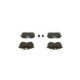 Set placute frana spate BOSCH pentru HONDA ACCORD VI, ACCORD VII; TOYOTA COROLLA 1.3-2.4 07.92-05.08, dimensiuni 53.2mm x 87.2mm x 15.2mm