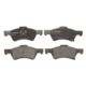 Set placute frana fata BOSCH CHRYSLER RAM VOYAGER IV DODGE CARAVAN 2.4-3.8 02.00-07.09 65.5mm 172.5mm 18.8mm