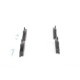 Set placute frana fata BOSCH pentru FORD TRANSIT, TRANSIT TOURNEO 2.0-2.9, inaltime 64 mm, latime 139 mm, grosime 18.9 mm