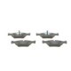 Set placute frana fata BOSCH pentru BMW 3 (E36, E46), Z3 (E36), Z4 (E85) dimensiuni 57.7mm x 151.4mm x 17.0mm
