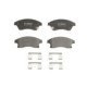 Set placute frana fata BOSCH pentru CHEVROLET AVEO, CRUZE; OPEL ASTRA J, J GTC, J/HATCHBACK 1.2-2.0D 60.3mm x 148.4mm x 18.6mm