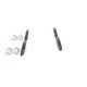Set placute frana fata BOSCH pentru CHEVROLET AVEO, CRUZE; OPEL ASTRA J, J GTC, J/HATCHBACK 1.2-2.0D 60.3mm x 148.4mm x 18.6mm