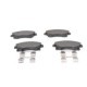 Set placute frana fata BOSCH pentru CHEVROLET AVEO, CRUZE; OPEL ASTRA J, J GTC, J/HATCHBACK 1.2-2.0D 60.3mm x 148.4mm x 18.6mm