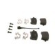 Set placute frana spate BOSCH pentru VW CALIFORNIA T5 T6 MULTIVAN T5 T6 TRANSPORTER T5 T6 1.9D-3.2 04.03, inaltime 58.6 mm, latime 116.2 mm, grosime 17.5 mm