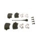 Set placute frana spate BOSCH pentru VW CALIFORNIA T5 T6 MULTIVAN T5 T6 TRANSPORTER T5 T6 1.9D-3.2 04.03, inaltime 58.6 mm, latime 116.2 mm, grosime 17.5 mm