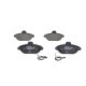 Set placute frana fata BOSCH pentru CITROEN EVASION, JUMPY I; FIAT SCUDO, ULYSSE; PEUGEOT 806, EXPERT 1.6-2.1D 06.94-12.06