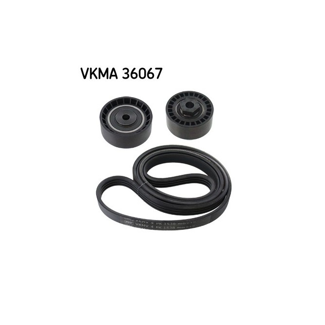 Set curea transmisie cu caneluri SKF