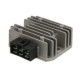 Regulator alternator DZE 12V 25A pentru Kawasaki AR 125 1988-1991, dimensiuni 26.0 mm x 59.0 mm x 26.0 mm