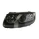 Far Stanga DEPO H7 electric fara motoras negru transparent pentru HYUNDAI SANTA FÉ II 01.06-