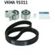 Set curea de distributie SKF pentru LEXUS ES, RX; TOYOTA CAMRY, HARRIER, MARK II, SIENNA 2.5/3.0/3.3H 06.91-12.08, 32.0 mm, 211 dinti