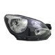 Far TYC Lampa frontala Dreapta H4 W21 electric fara motoras negru pentru VW LOAD UP UP!