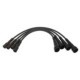 Set cablaj aprinder NGK RENAULT LAGUNA 2.0 93 - [RT, RXE] 4 fire 30 cm, 30 cm, 35 cm, 40 cm negru