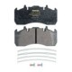 Set placute frana Fata/Spate MERITOR ELSA 225-1 pentru RVI D, MIDLUM; VOLVO FH, FL II, FL III D13A400-DXi7 09.05-