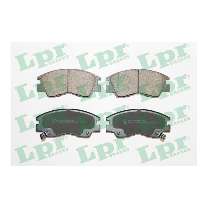 Set placute frana,frana disc LPR