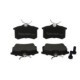 Set placute frana Spate LPR pentru CITROEN C2, PEUGEOT 1007, 208 II, 307, 405 I, 807, RENAULT MEGANE I, MEGANE II, THALIA II, TWINGO II, VW PASSAT B2