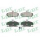 Set placute frana fata LPR pentru HONDA CIVIC VI, CIVIC VII, CONCERTO; LAND ROVER FREELANDER I; LOTUS ELISE; MG ZR, ZS; ROVER 200, 25, 400, 45, 800 68.7x129.2x18.0 mm