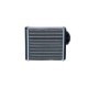 Schimbator caldura incalzire habitaclu NRF cu tevi pentru VOLVO 440, 460 1.6-2.0 08.88-12.96, dimensiuni 195 mm x 190 mm x 42 mm