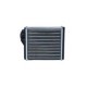 Schimbator caldura incalzire habitaclu NRF cu tevi pentru VOLVO 440, 460 1.6-2.0 08.88-12.96, dimensiuni 195 mm x 190 mm x 42 mm