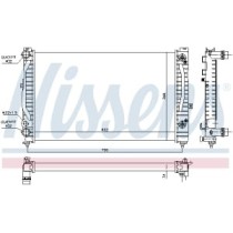 Radiator, racire motor NISSENS